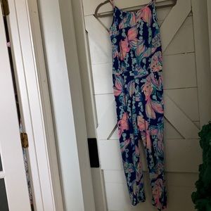 Lilly Pulitzer Girls L 8-10 Jumpsuit